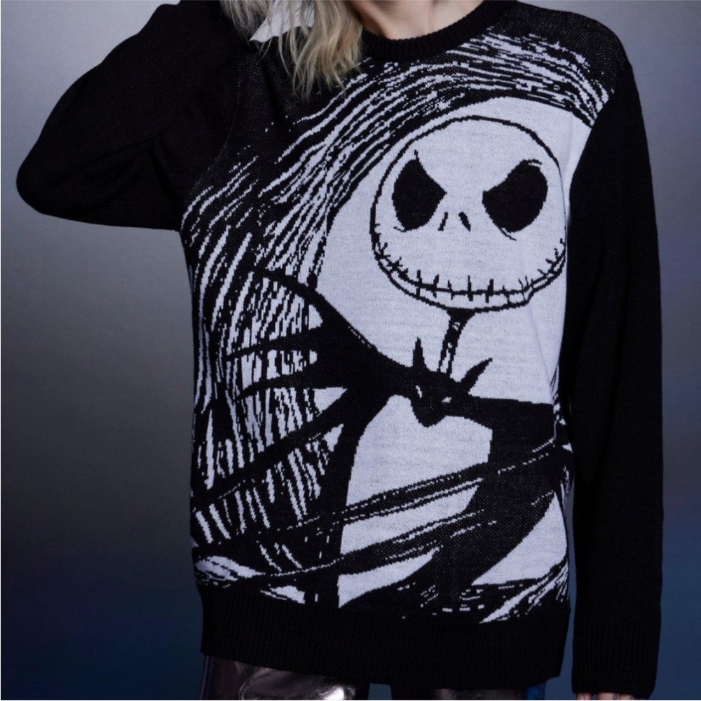 Her Universe The Nightmare Before Christmas Jack
Intarsia Sweater Size medium